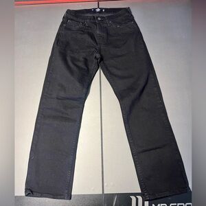 Hollister Men’s Epic Flex Straight Black Jeans 28X28